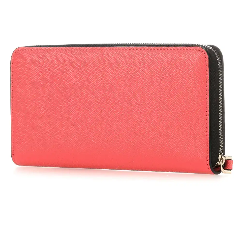 Portefeuille femme Calvin Klein Must ziparound coral Rose - ZESHOES