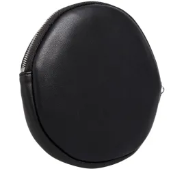 Sac a main femme Calvin Klein Pochette cercle sculpté noire Noir - ZESHOES