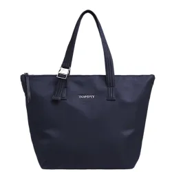 Sac a main femme Tommy Jeans Nylon tote Bleu - ZESHOES