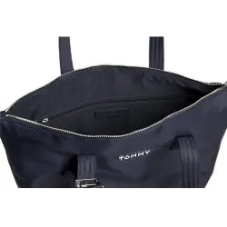 Sac a main femme Tommy Jeans Nylon tote Bleu - ZESHOES