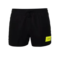 Short de bain homme Calvin Klein short drawstring Noir - ZESHOES