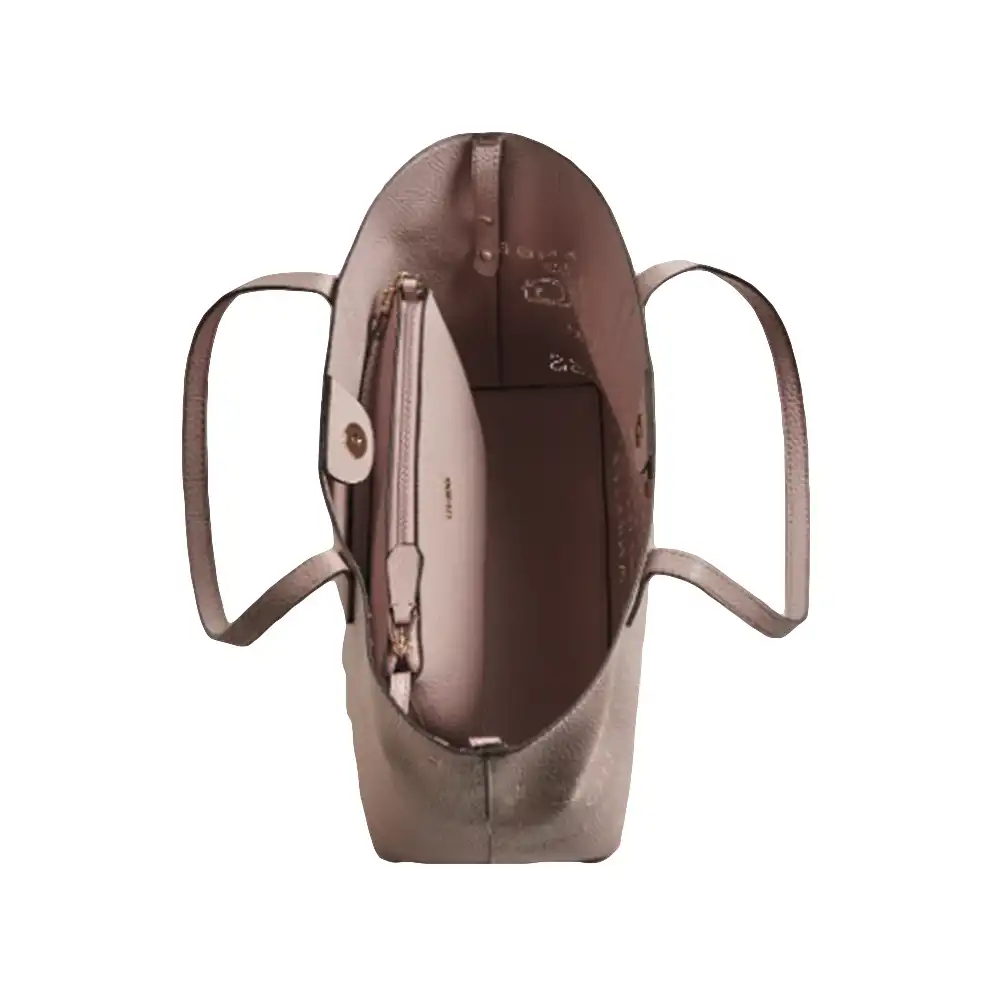 Sac a main femme Guess Cabas vikky logo Rose - ZESHOES