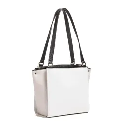Sac a main femme Guess Nerea color-block Blanc - ZESHOES