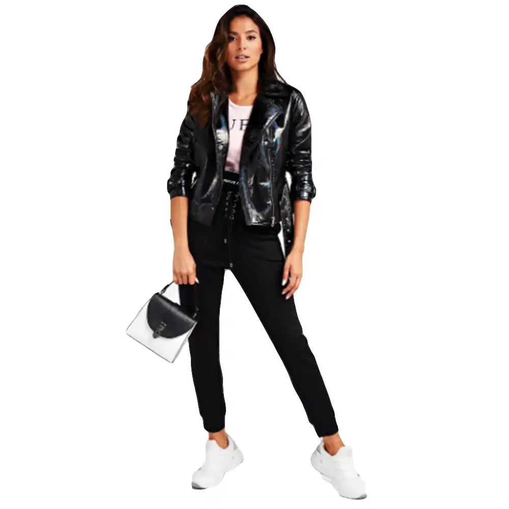 Sac a main femme Guess Nerea color block noir et blanc - ZESHOES