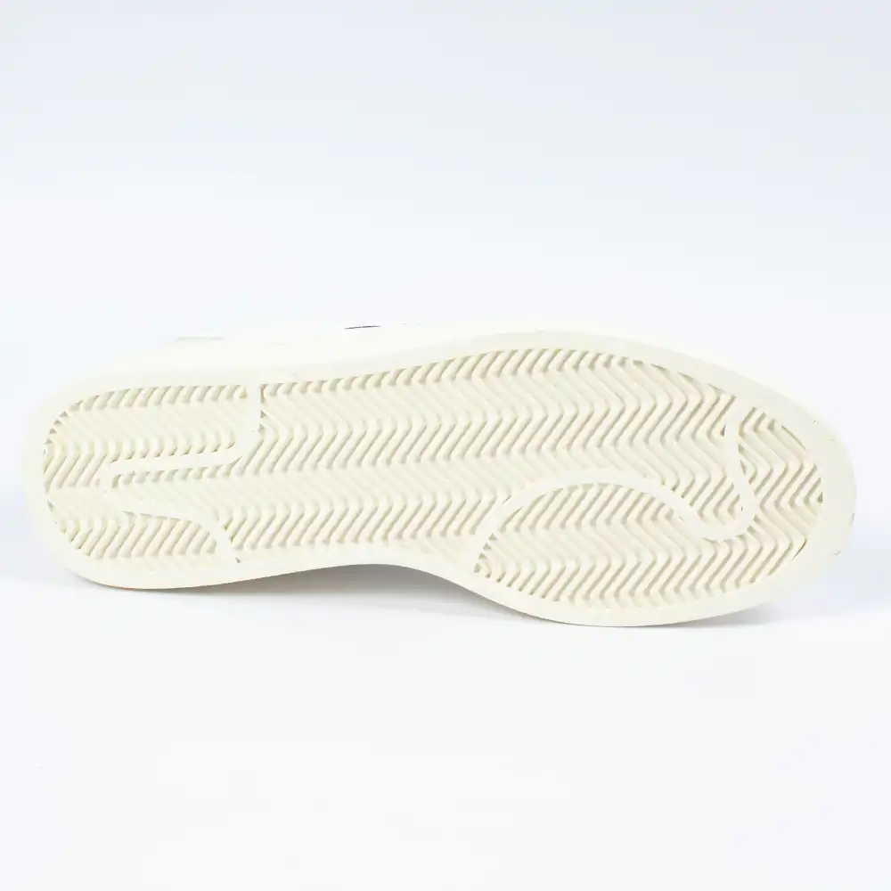 Basket basse homme Le Coq Sportif Court net Blanc - ZESHOES