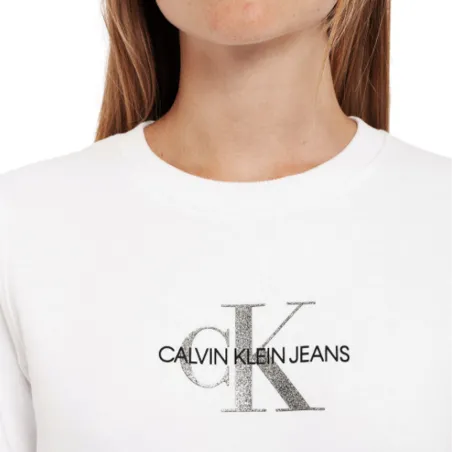Produits victimes de leur succès Calvin Klein Blanc Glitter monogram