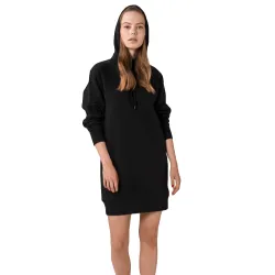 Robe femme Calvin Klein Robe pull Noir - ZESHOES