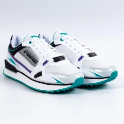 Basket basse femme Puma Mile rider sunny gataway wns Blanc - ZESHOES Basket basse femme Puma Mile rider sunny gataway wns Blanc - ZESHOES