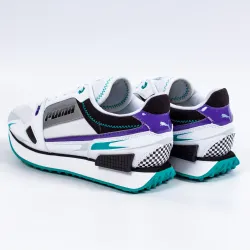 Basket basse femme Puma Mile rider sunny gataway wns Blanc - ZESHOES Basket basse femme Puma Mile rider sunny gataway wns Blanc - ZESHOES