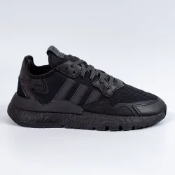 Basket basse homme Adidas Nite jogger Noir - ZESHOES