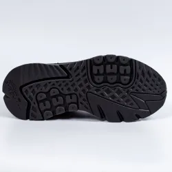 Basket basse homme Adidas Nite jogger Noir - ZESHOES