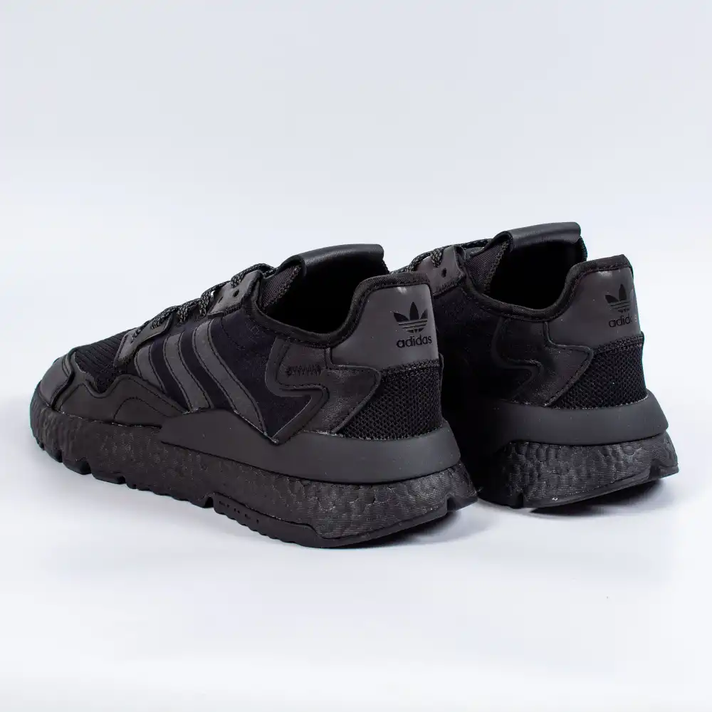 Basket basse homme Adidas Nite jogger Noir - ZESHOES