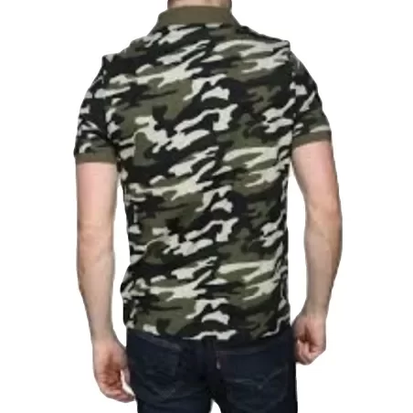 Polo manche courte Guess Camouflage Dylan ss polo 