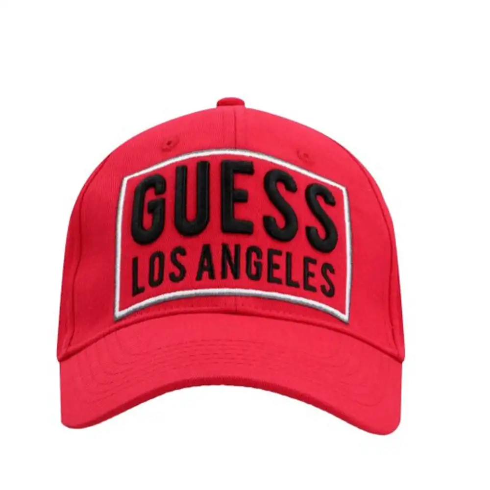 Casquette homme Guess Cap logo Rouge - ZESHOES