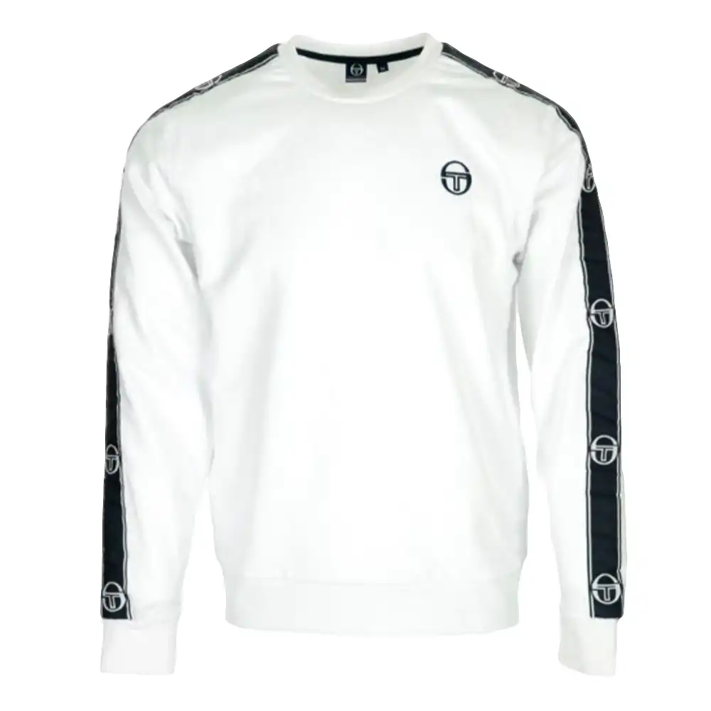 Pull homme Sergio Tacchini Fugard Blanc - ZESHOES