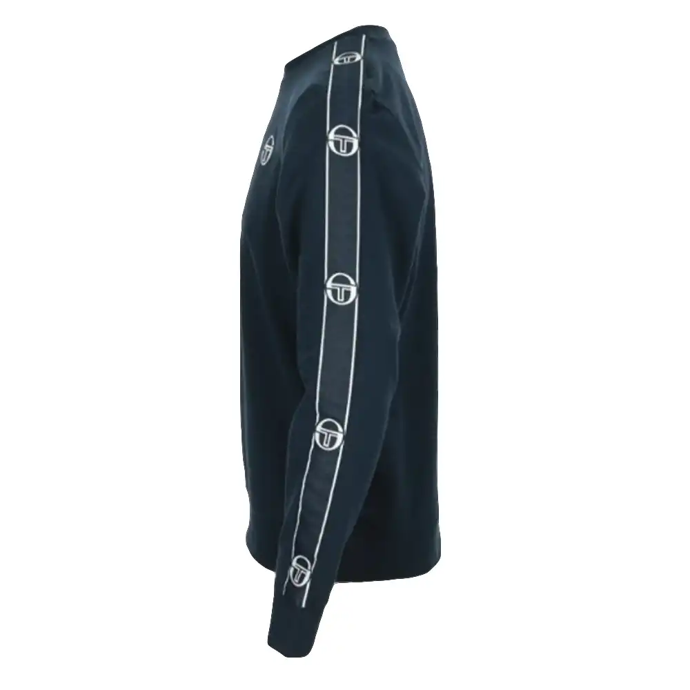 Sweat shirt homme Sergio Tacchini Fugard navy Bleu - ZESHOES