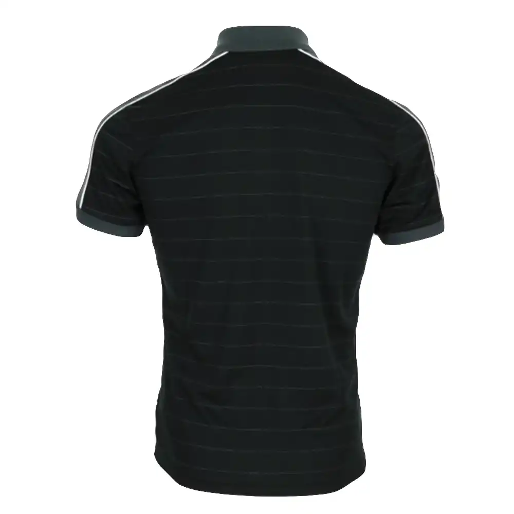 Polo manche courte Sergio Tacchini Fundi polo Noir - ZESHOES