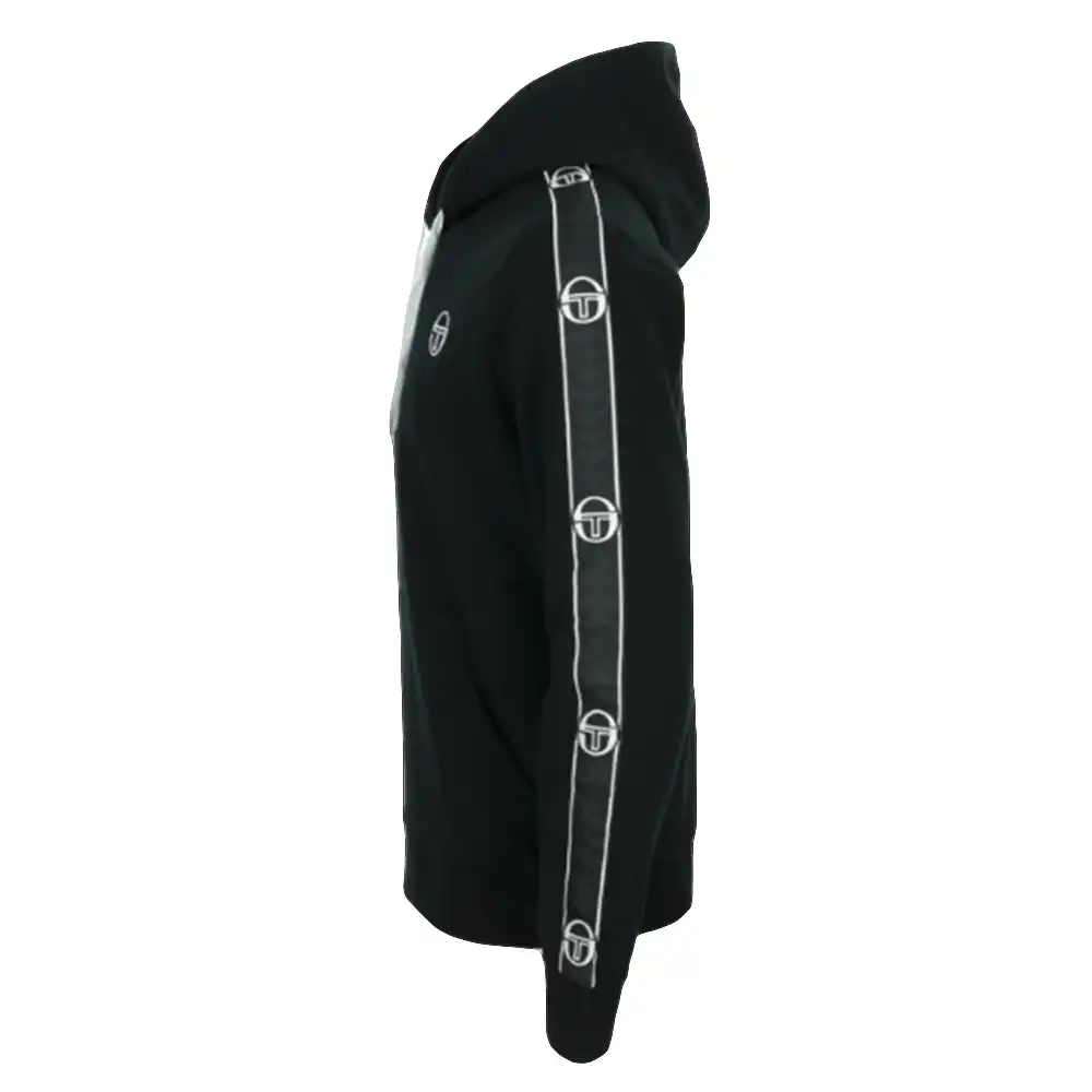 Sweat capuche homme Sergio Tacchini Fuentes Noir - ZESHOES