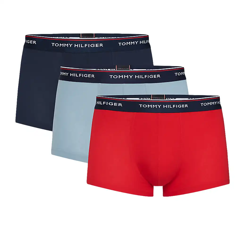 Boxer homme Tommy Jeans Pack 3 unlimited logo Multicolor - ZESHOES