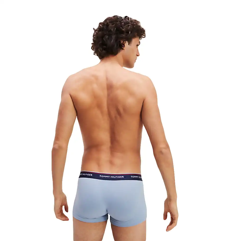 Boxer homme Tommy Jeans Pack 3 unlimited logo Multicolor - ZESHOES