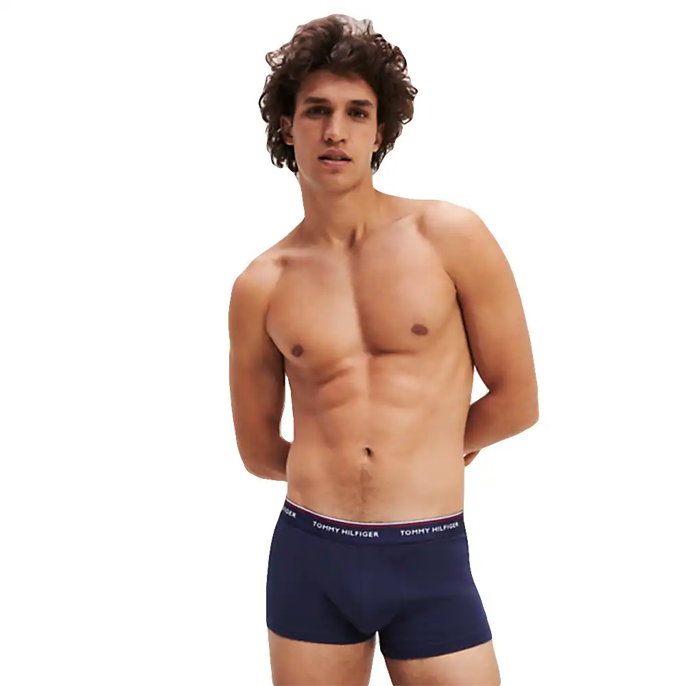 Boxer homme Tommy Jeans Pack 3 unlimited logo Multicolor - ZESHOES