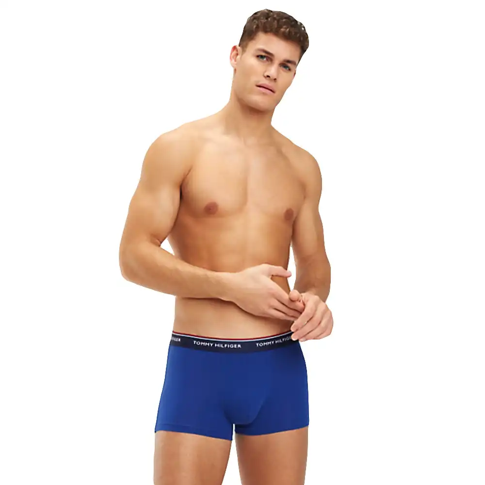 Boxer homme Tommy Jeans Pack 3 unlimited logo Multicolor - ZESHOES