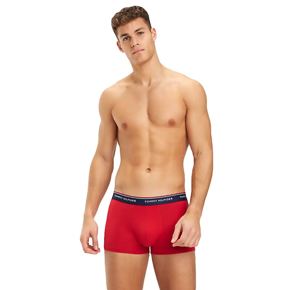 Boxer homme Tommy Jeans Pack 3 unlimited logo Multicolor - ZESHOES