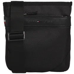 Sac a bandouliere homme Tommy Jeans Elevated nylon mini crossover Noir
