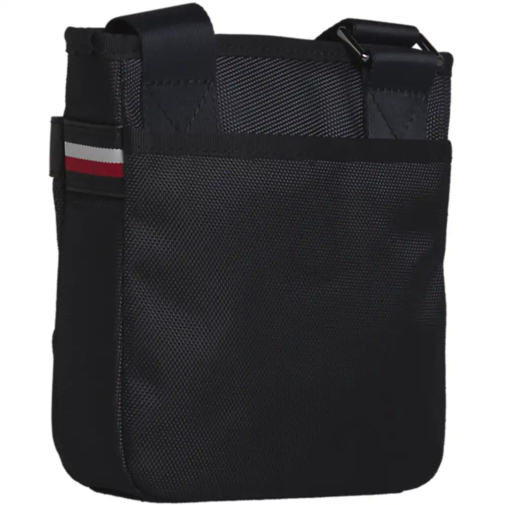 Sac a bandouliere homme Tommy Jeans Elevated nylon mini crossover Bleu - ZESHOES