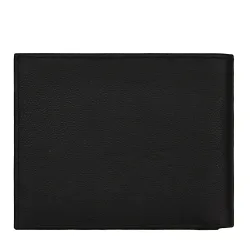 Portefeuille homme Tommy Jeans Corp plaque mini wallet Noir - ZESHOES