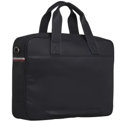 Sacoche ordinateur homme Tommy Jeans Essential pique computer bag Noir