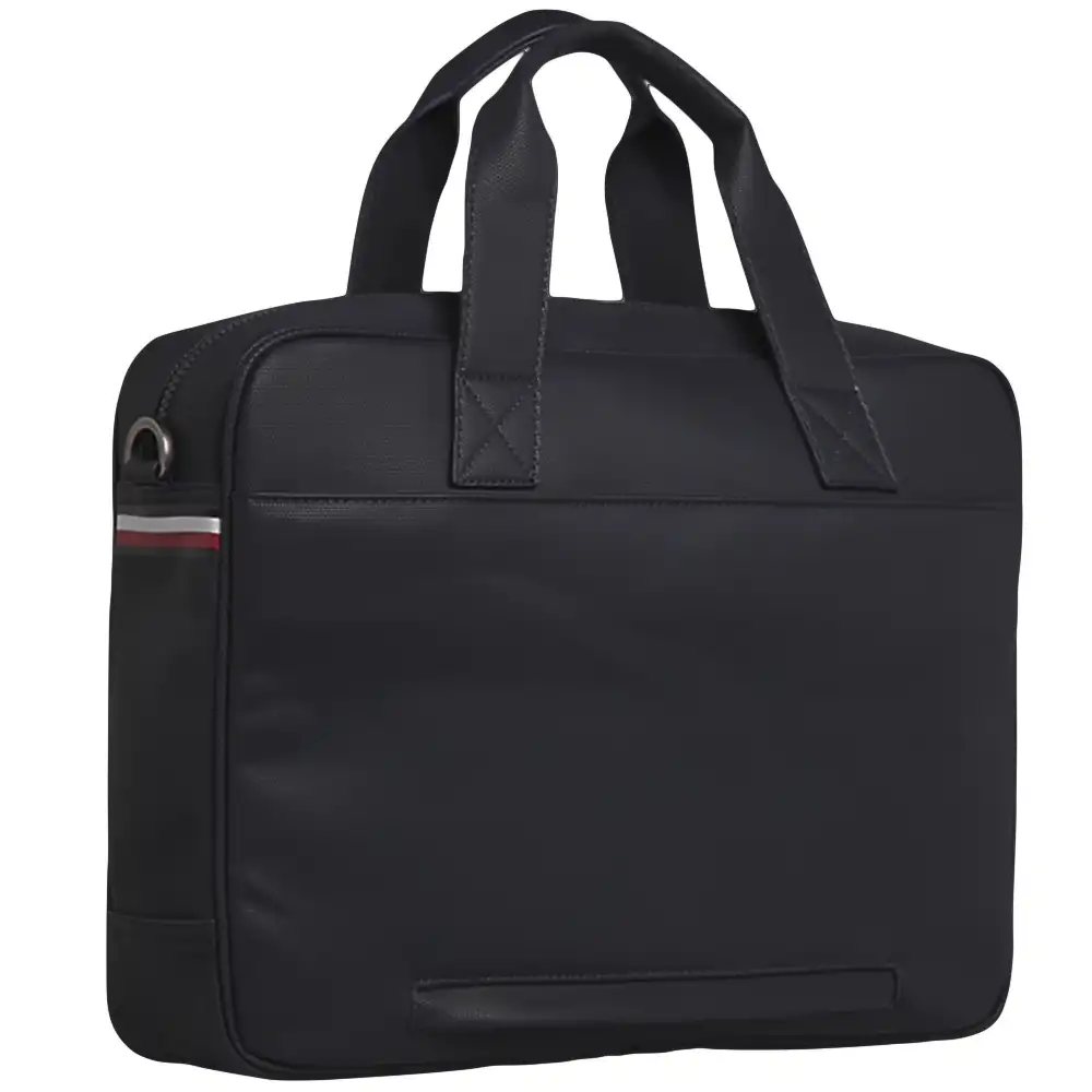 Sacoche ordinateur homme Tommy Jeans Essential pique computer bag Noir