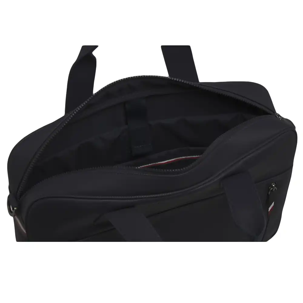 Sacoche ordinateur homme Tommy Jeans Essential pique computer bag Noir
