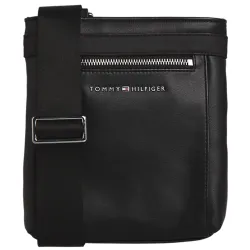 Sac a bandouliere homme Tommy Jeans Th metro mini crossover Noir