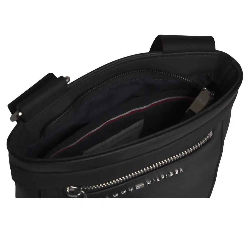 Sac a bandouliere homme Tommy Jeans Th metro mini crossover Noir