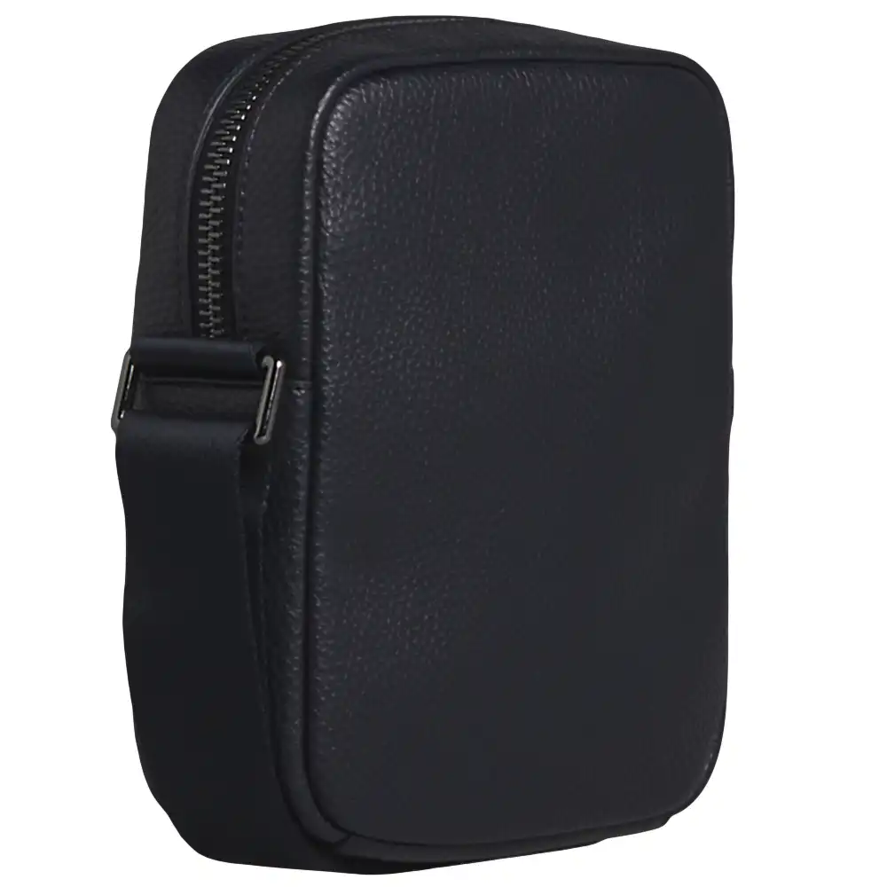 Sac a bandouliere homme Tommy Jeans Th downtown corp mini reporter Bleu - ZES...