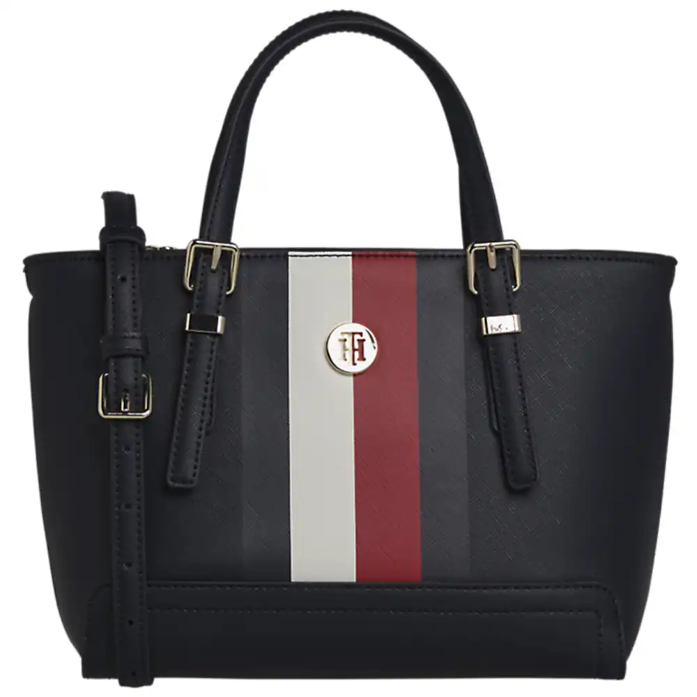 Sac a main femme Tommy Jeans Honey small tote corp Bleu