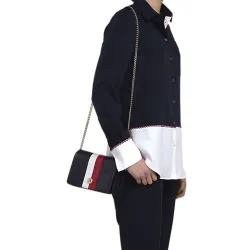 Sac a main femme Tommy Jeans Honey crossover corp Bleu