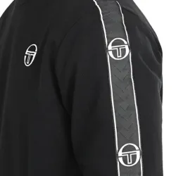 Pull homme Sergio Tacchini Fugard sweater Noir - ZESHOES