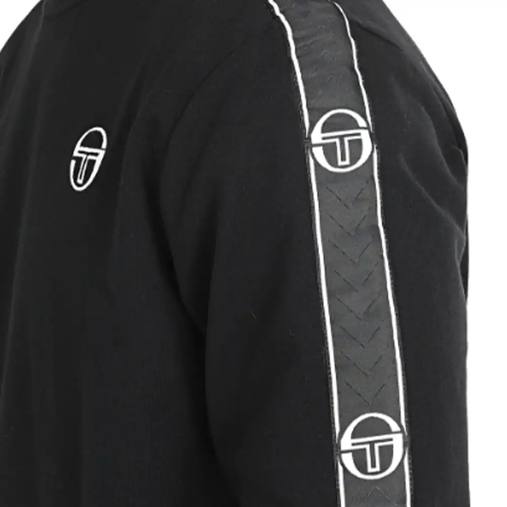 Pull homme Sergio Tacchini Fugard sweater Noir - ZESHOES