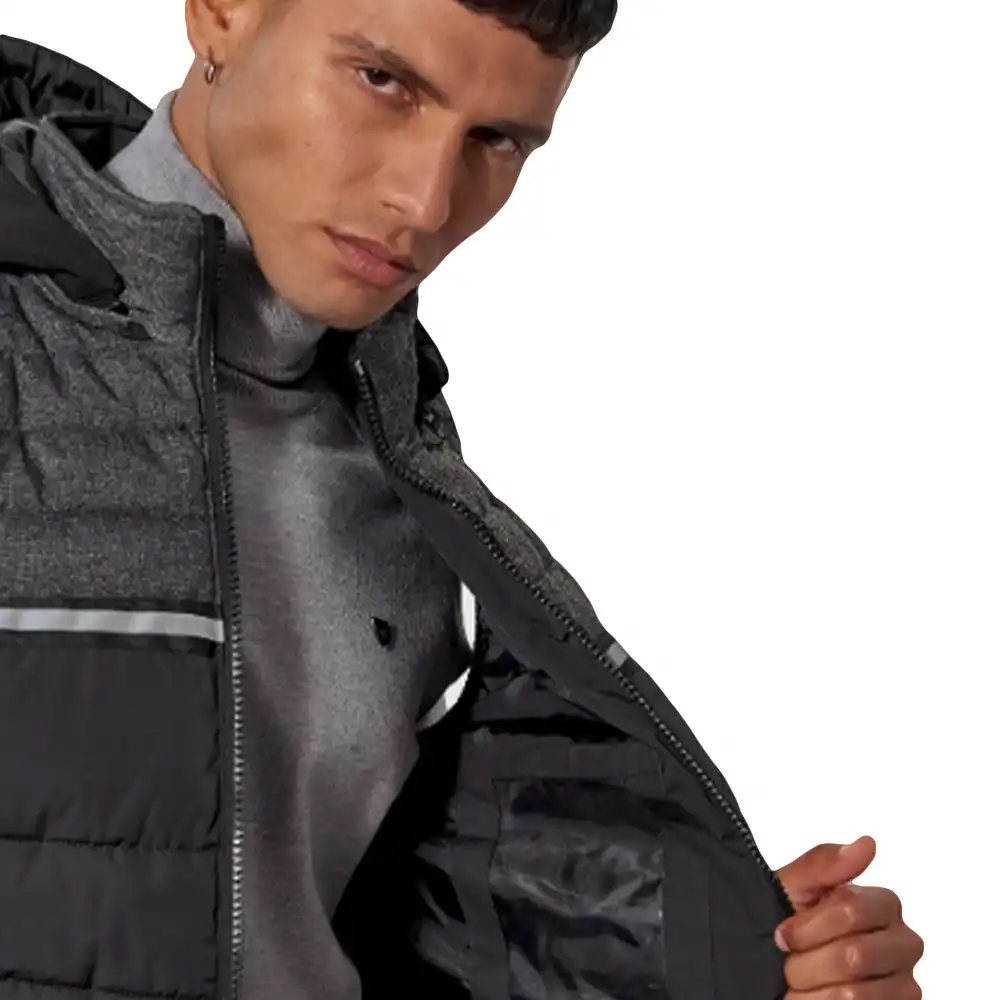 Doudoune sans manches homme Kaporal Dino Noir - ZESHOES