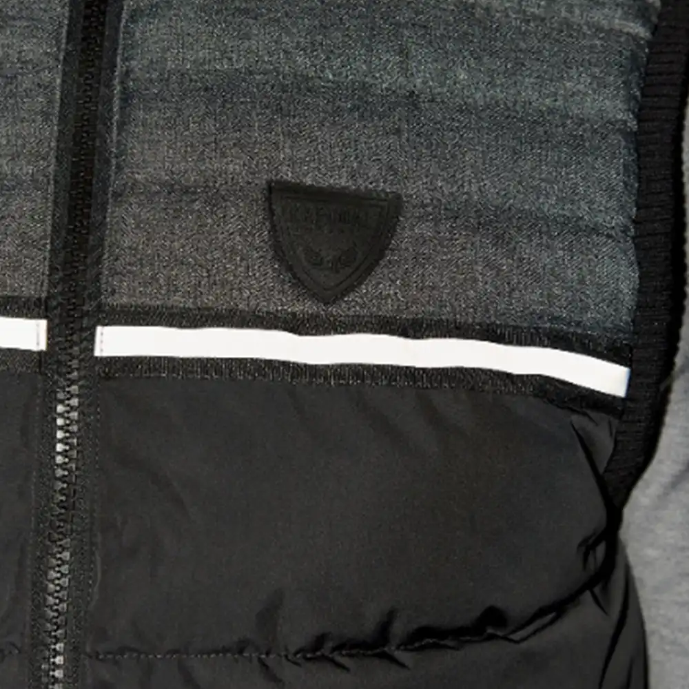 Doudoune sans manches homme Kaporal Dino Noir - ZESHOES