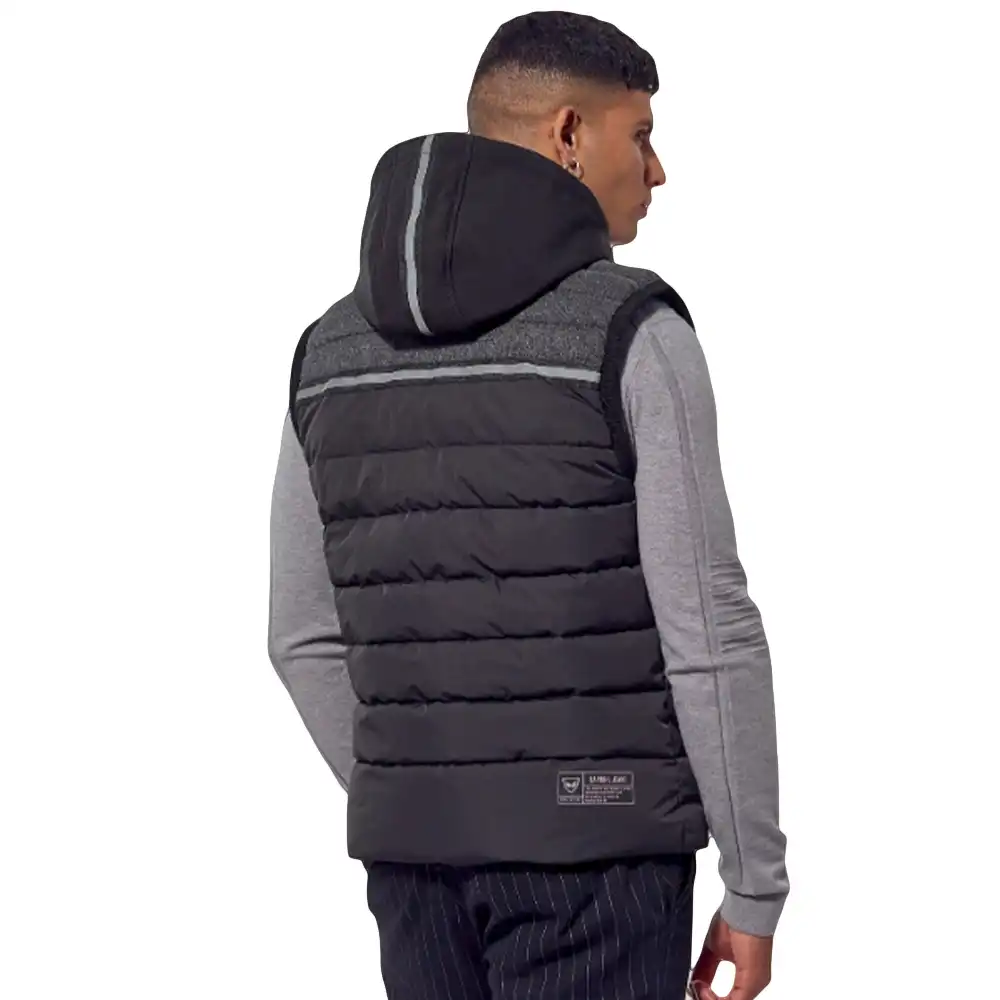 Doudoune sans manches homme Kaporal Dino Noir - ZESHOES