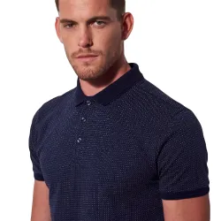 Polo manche courte Kaporal Razik Bleu - ZESHOES