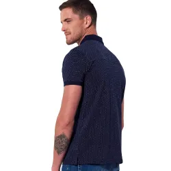Polo manche courte Kaporal Razik Bleu - ZESHOES