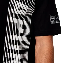 T shirt manche courte homme Kaporal Volt Noir - ZESHOES