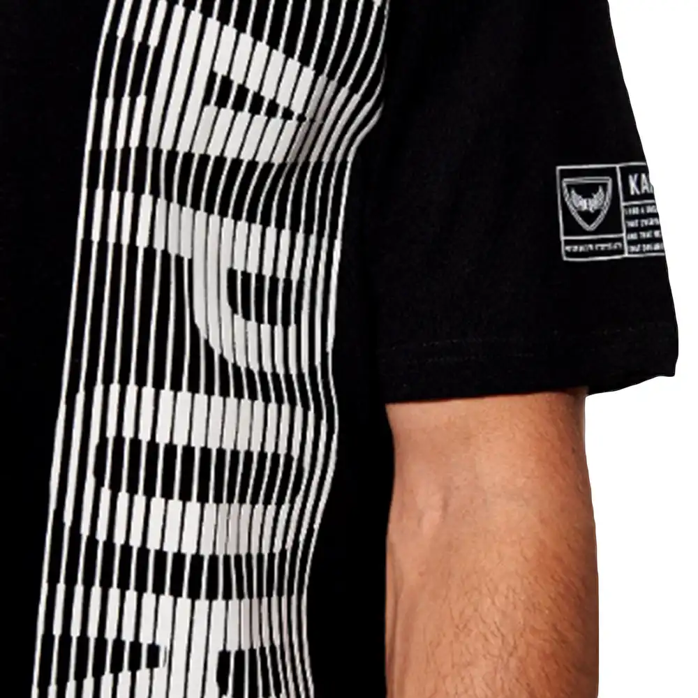 T shirt manche courte homme Kaporal Volt Noir - ZESHOES