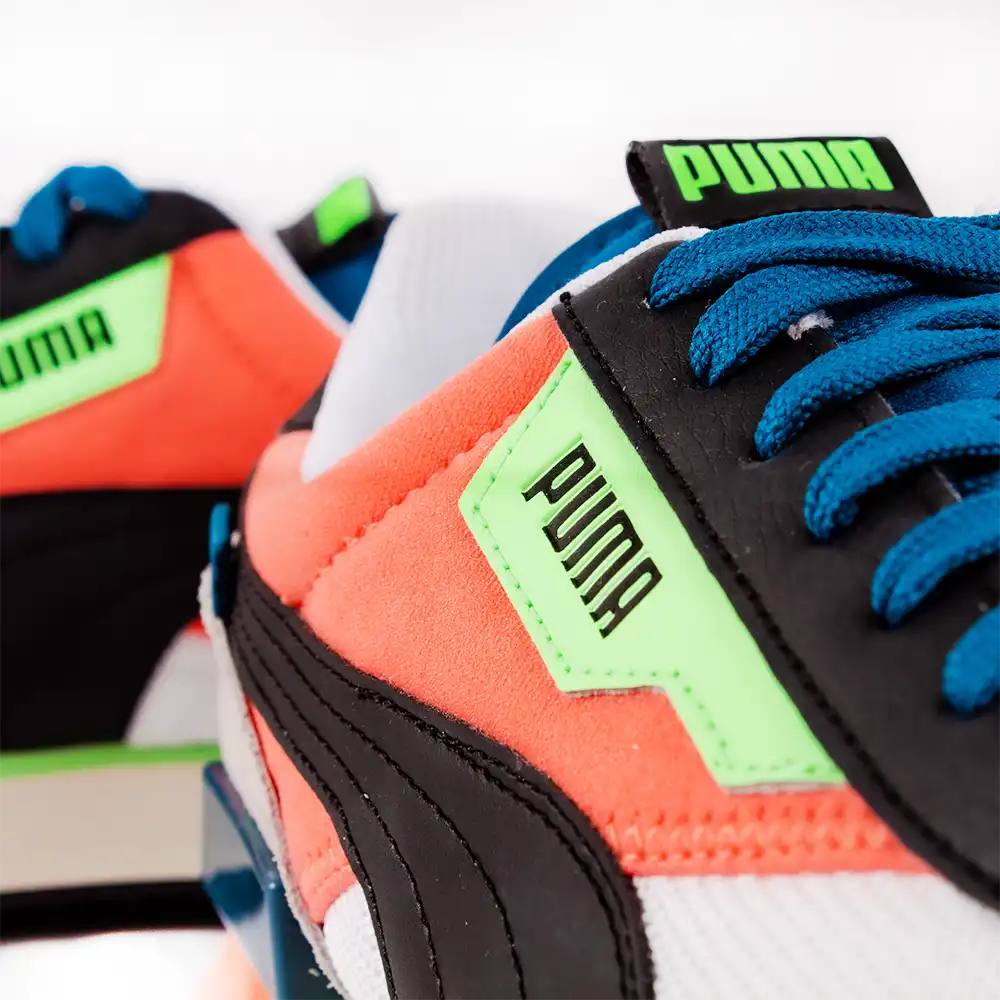 Basket basse homme Puma Future rider neon play Multicolor - ZESHOES