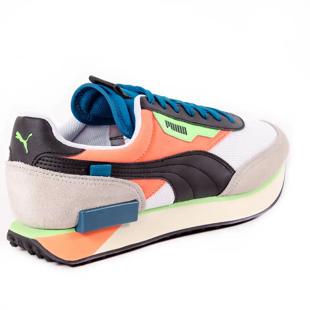 Basket basse homme Puma Future rider neon play Multicolor - ZESHOES