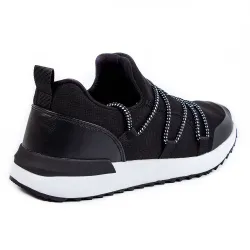 Basket basse homme Versace Linea fondo super dis 4 Noir - ZESHOES